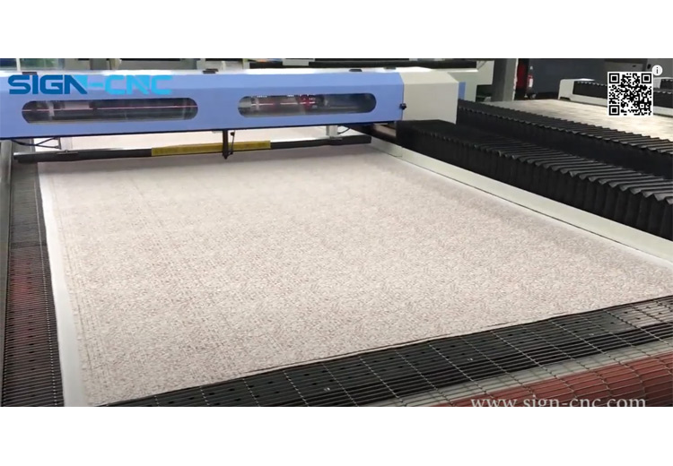 SIGN-1630 auto-feeding fabric laser cutting machine, cnc laser cutting machine